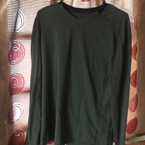 Commando green lululemon long sleeve shirt